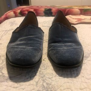 Chelsea & Violet velvet slip-on